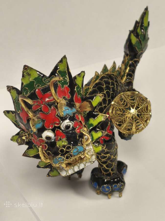 Cloisonne Chinese Dragon - nuotraukos Nr. 6