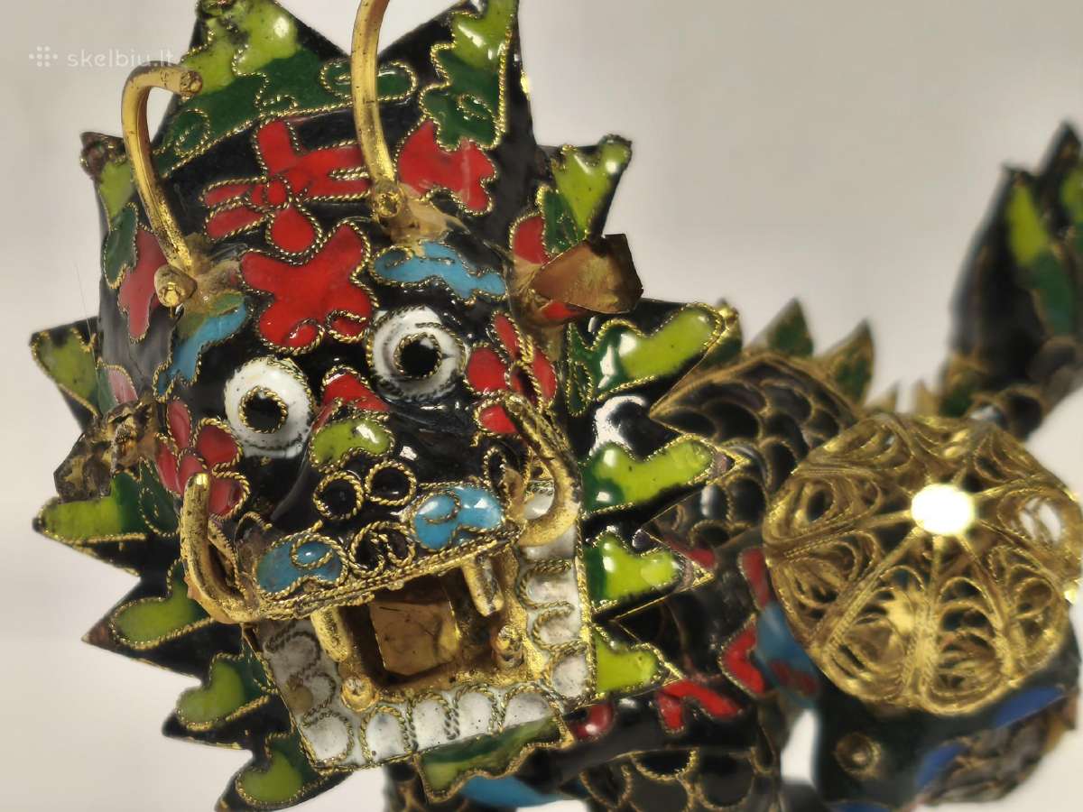 Cloisonne Chinese Dragon - nuotraukos Nr. 7