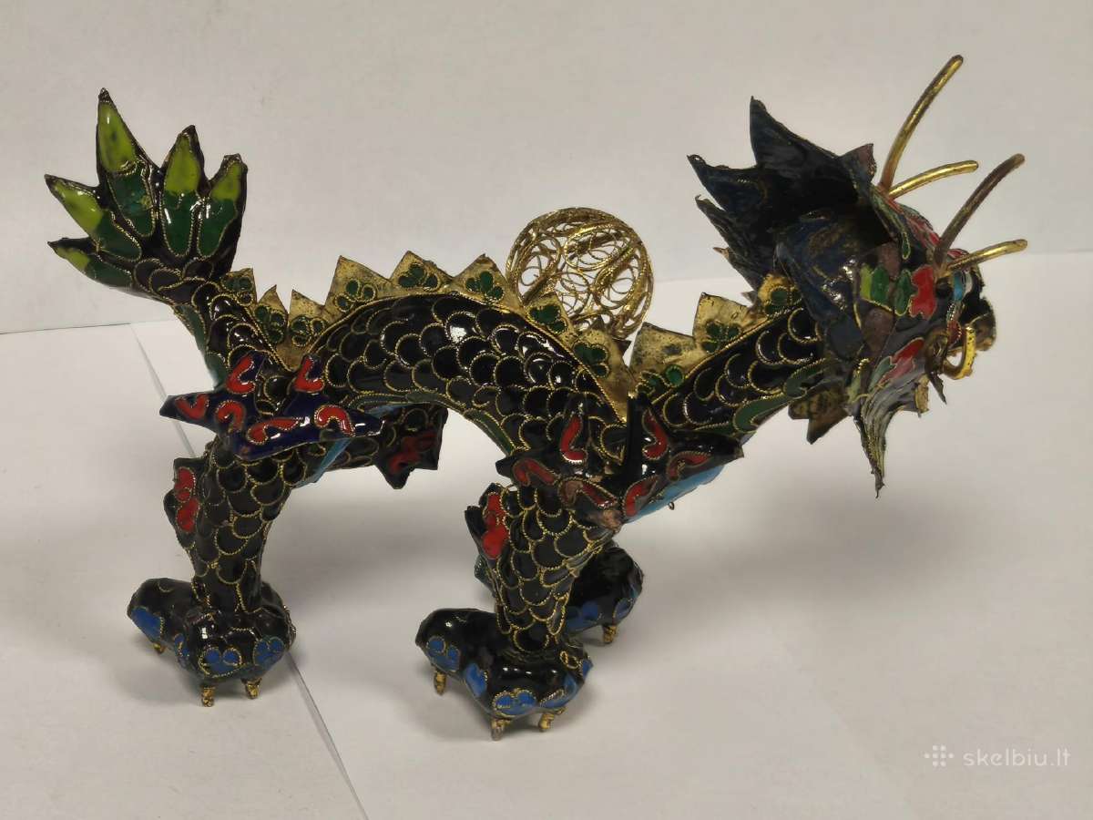 Cloisonne Chinese Dragon - nuotraukos Nr. 8
