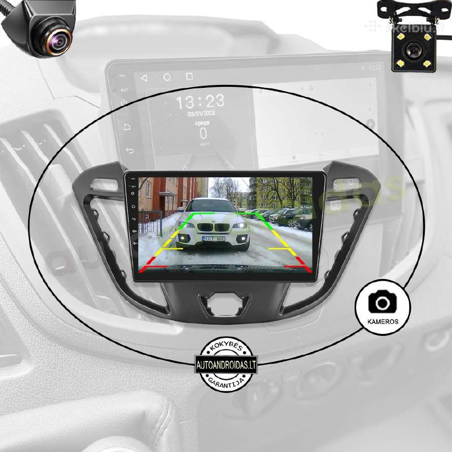 Ford Transit Custom 2012-21 Android multimedija - nuotraukos Nr. 7