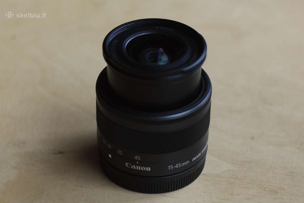Canon Ef-m 15-45mm f/3.5-6.3 Is Stm - nuotraukos Nr. 3
