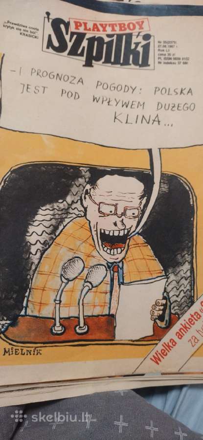 Seni zurnalai Szpilki ir Playtboy