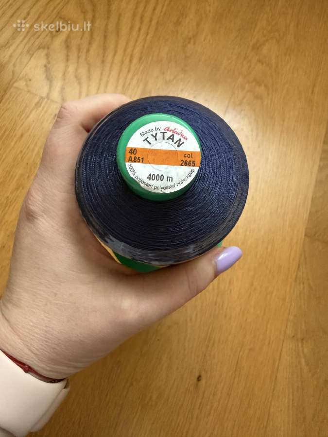 Siūlai Tytan 40 spalva 2665 - nuotraukos Nr. 3