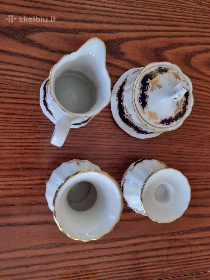 Parduodamas, porceleninis indu rinkinys. - nuotraukos Nr. 3