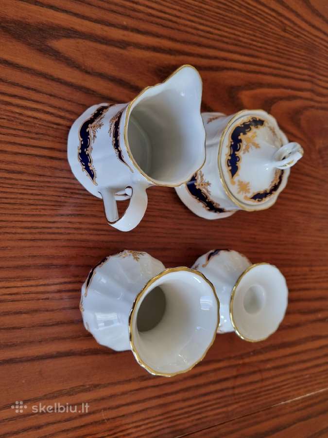 Parduodamas, porceleninis indu rinkinys. - nuotraukos Nr. 4