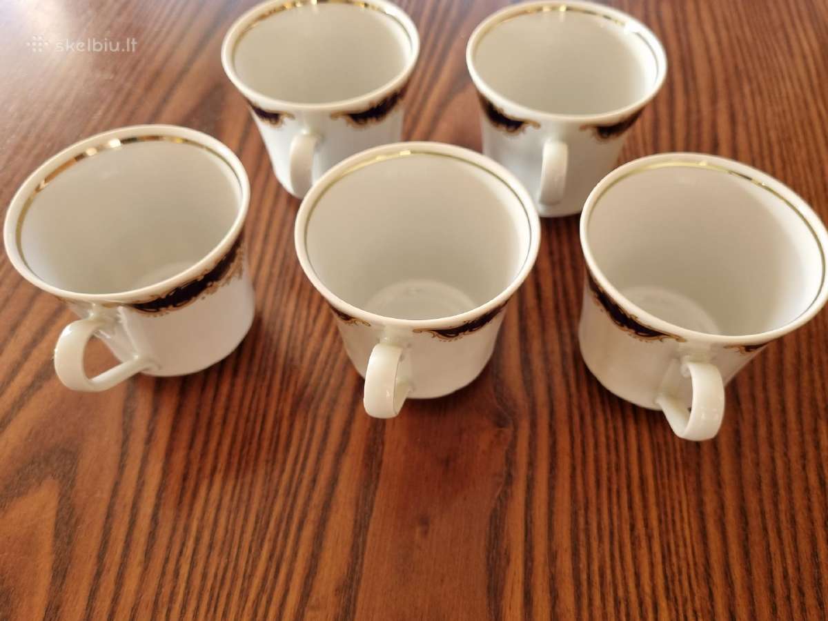 Parduodamas, porceleninis indu rinkinys. - nuotraukos Nr. 7