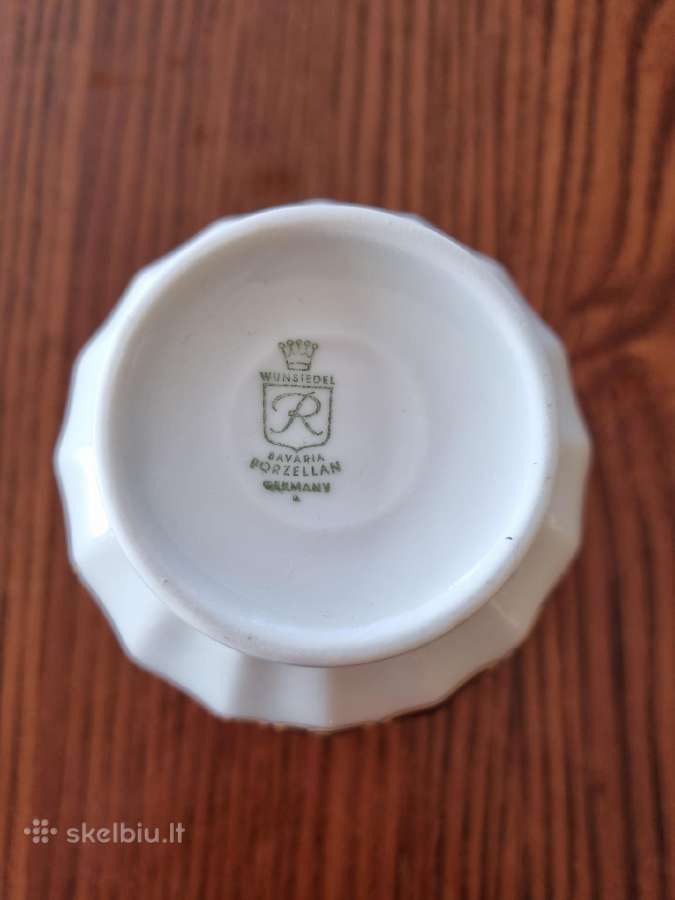 Parduodamas, porceleninis indu rinkinys. - nuotraukos Nr. 17