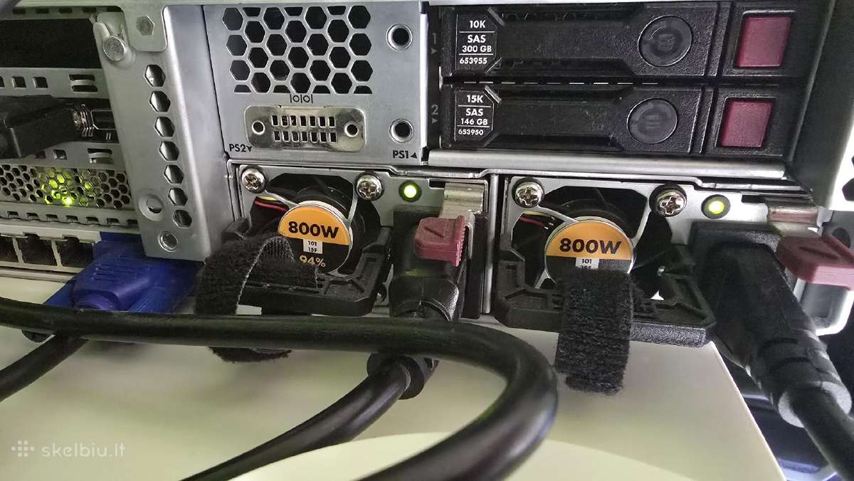 Hpe Dl380 Gen9 G9 2x E5-2660 V4 26x 2.5 Sff - nuotraukos Nr. 9
