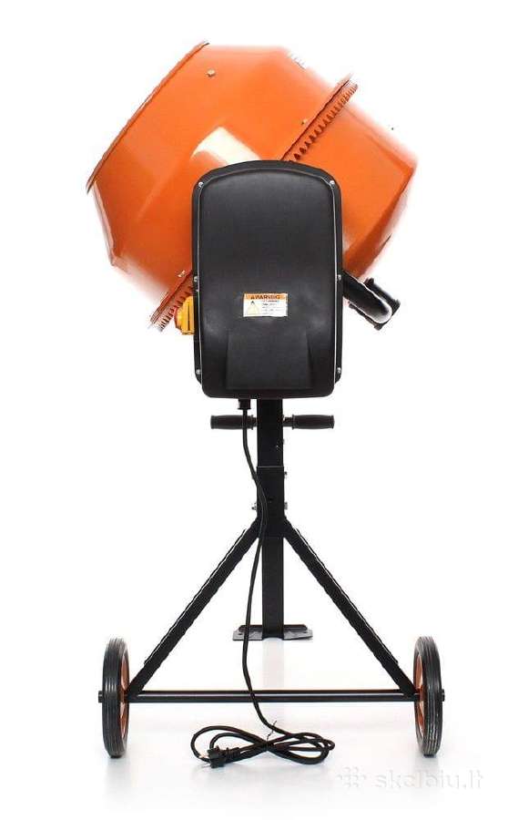 Betono maišyklė 140l 850w 230v - nuotraukos Nr. 3
