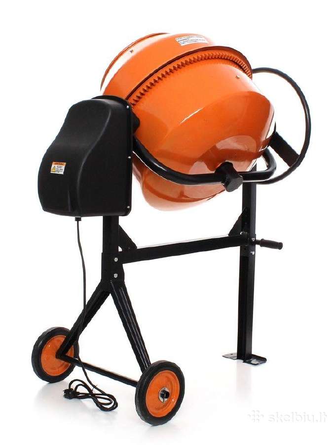 Betono maišyklė 140l 850w 230v - nuotraukos Nr. 4