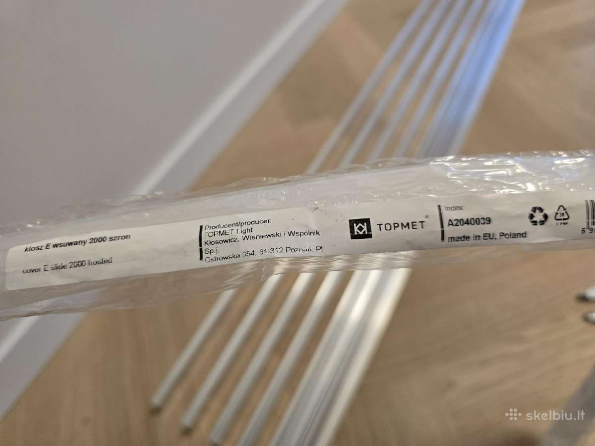 Aliuminio LED tvirtinimo profiliai su difuzoriais - nuotraukos Nr. 2