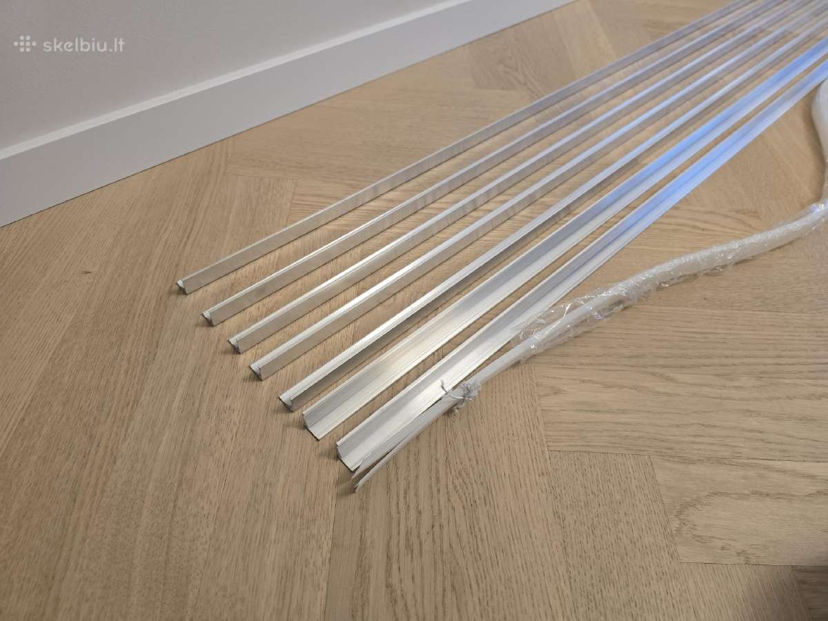 Aliuminio LED tvirtinimo profiliai su difuzoriais - nuotraukos Nr. 10