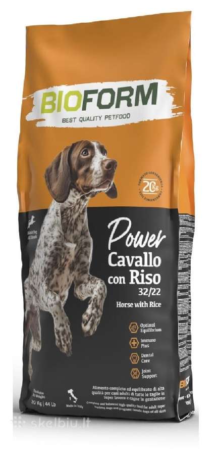 Bio Form Best Quality Dog Power su Arkliena 20kg