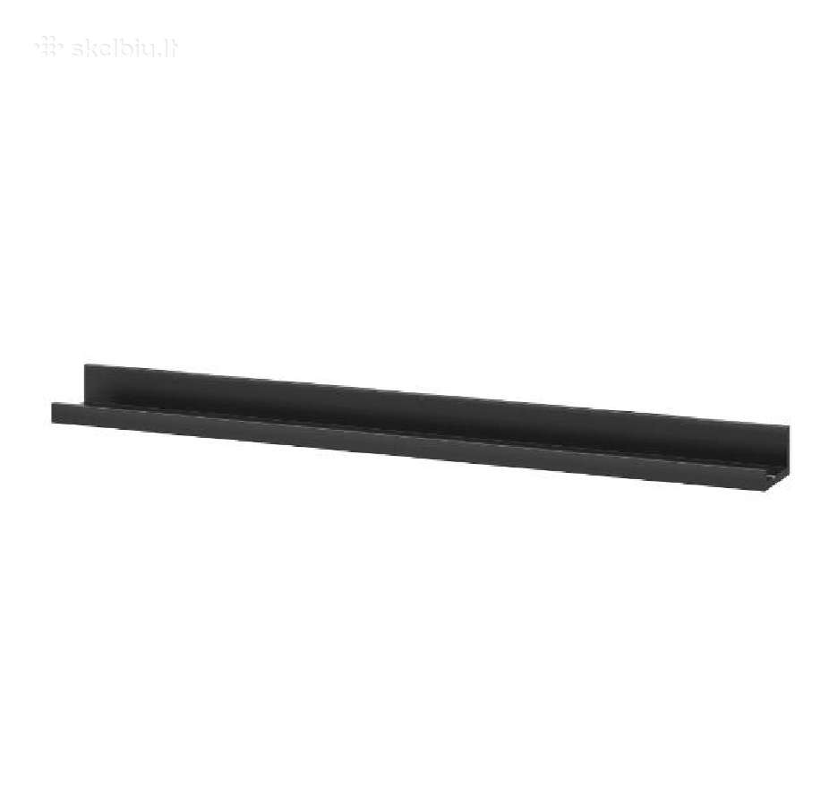 Lentynėlė 115 cm, juoda