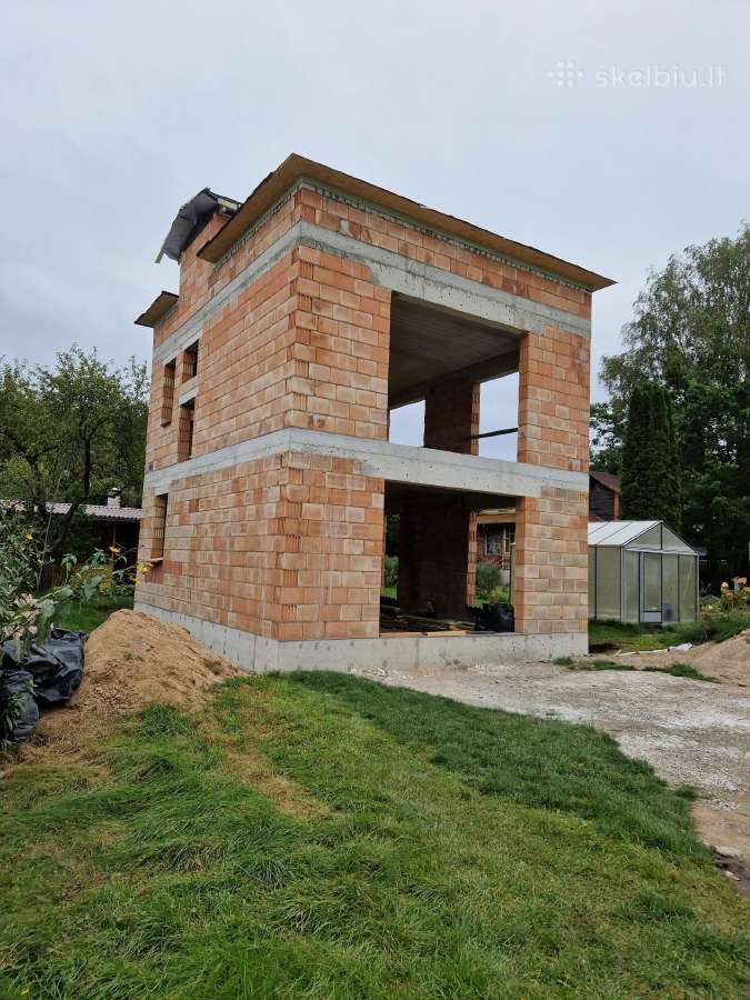 Mūro darbai, saramų žiedo betonavimas. - nuotraukos Nr. 5