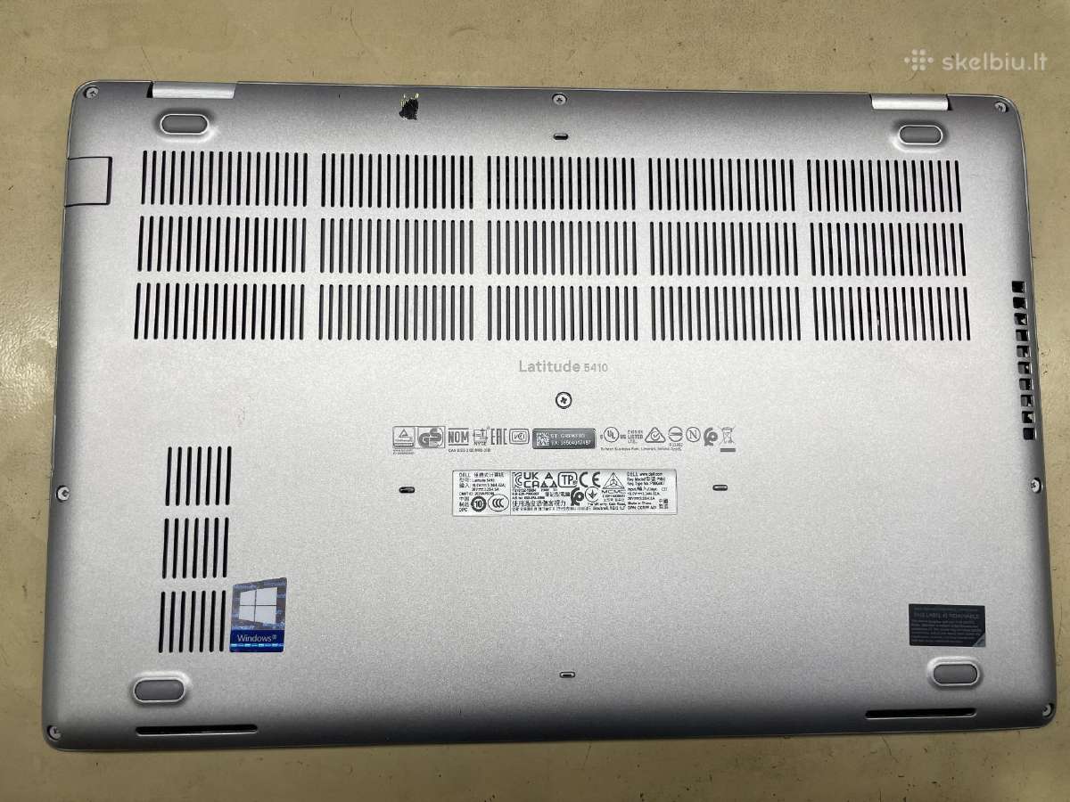 Dell Latitude 5410 i5-10210u 16 GB RAM 256 GB SSD - nuotraukos Nr. 6