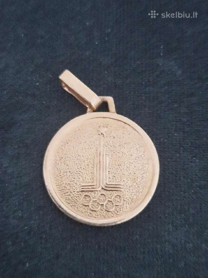 Auksinis pakabukas 80' Olimpiada