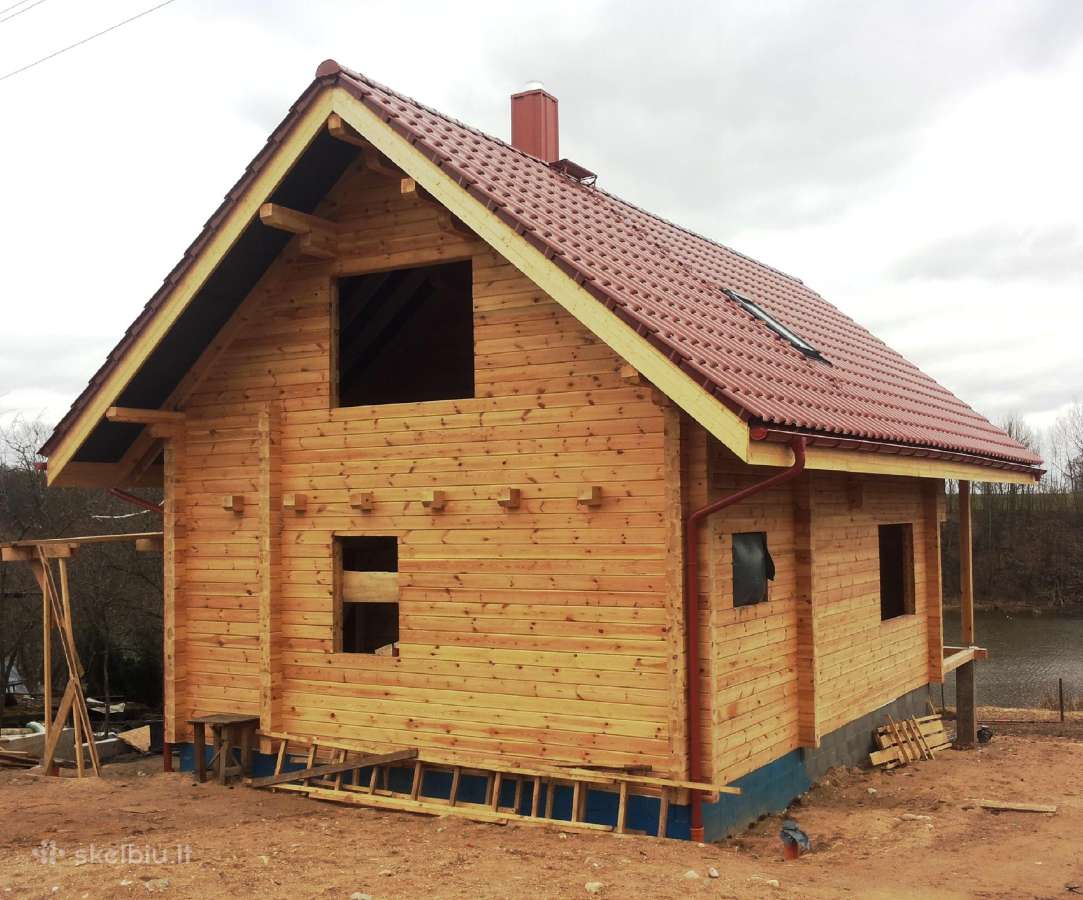 Rąstų -tašų gamybos paslauga namams ,pirtims - nuotraukos Nr. 3
