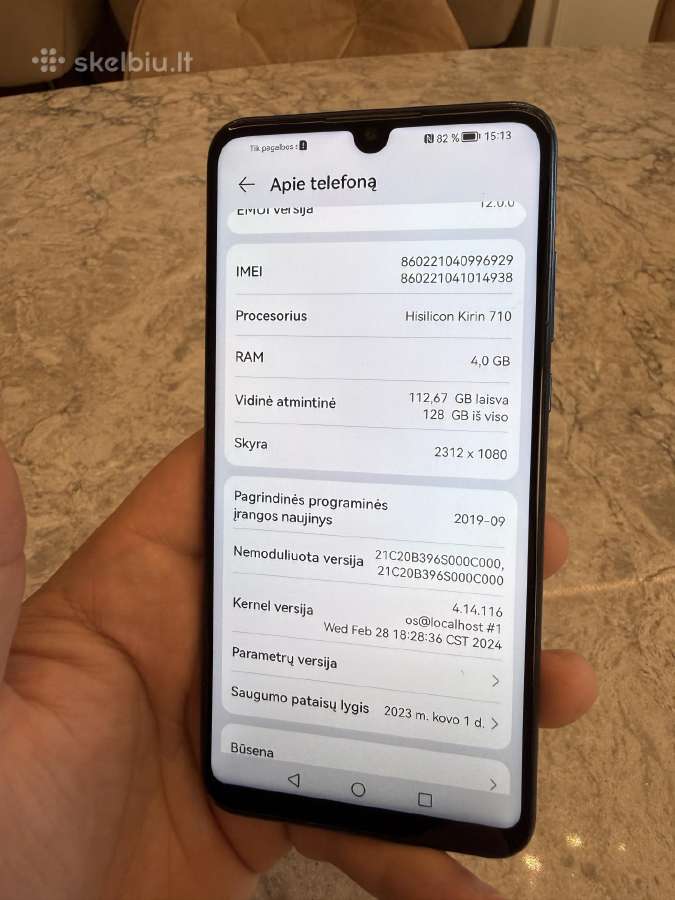 Huawei P30 lite, geros būklės - nuotraukos Nr. 3