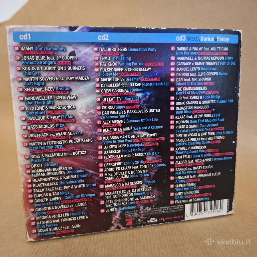 Various - Future Trance 77 (3XCd, rinkinys miksas) - nuotraukos Nr. 2