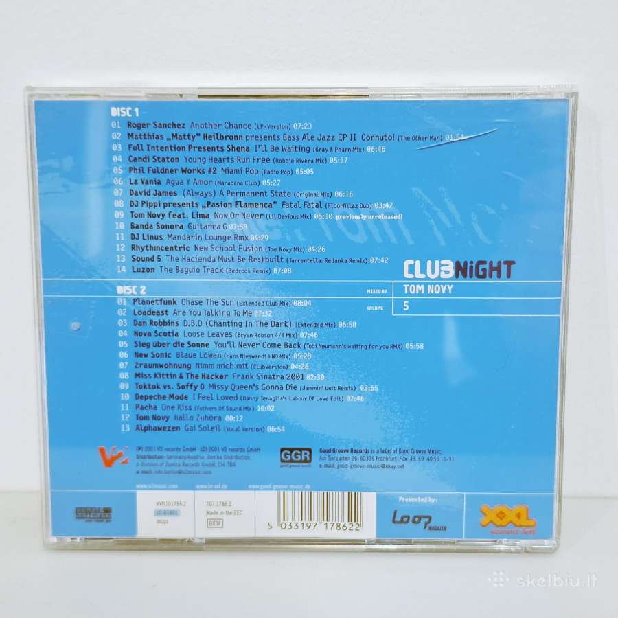 Tom Novy - XXL Clubnight Vol 5 (2XCd, miksas) - nuotraukos Nr. 2