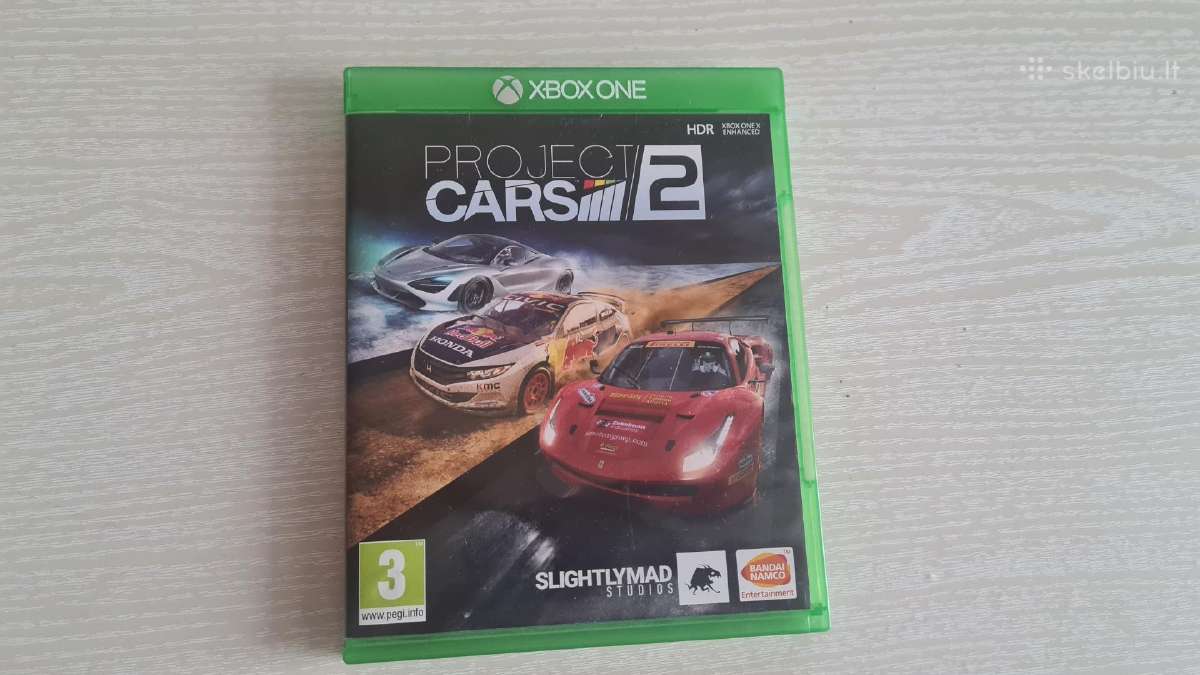 Parduodu diską Project Cars 2