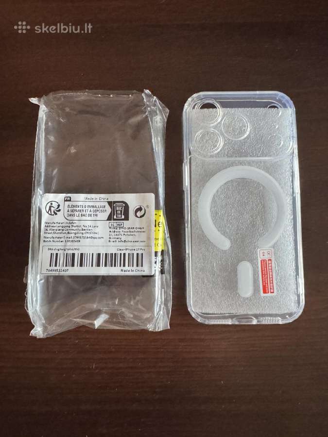 iPhone 17 Pro, 17 Pro Max nauji deklai su magsafe - nuotraukos Nr. 3
