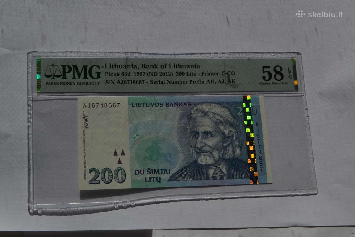 200 Litu 1997 m.