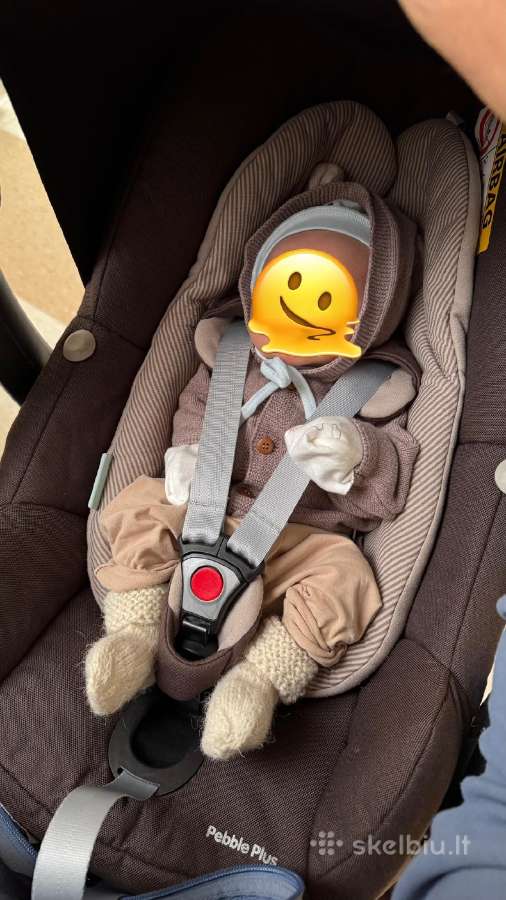 Maxi Cosi Pebble Plus kėdutė su Isofix baze - nuotraukos Nr. 9