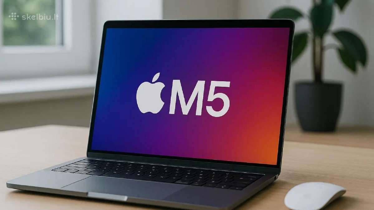 MacBook Pro 14" su M5 procesoriais