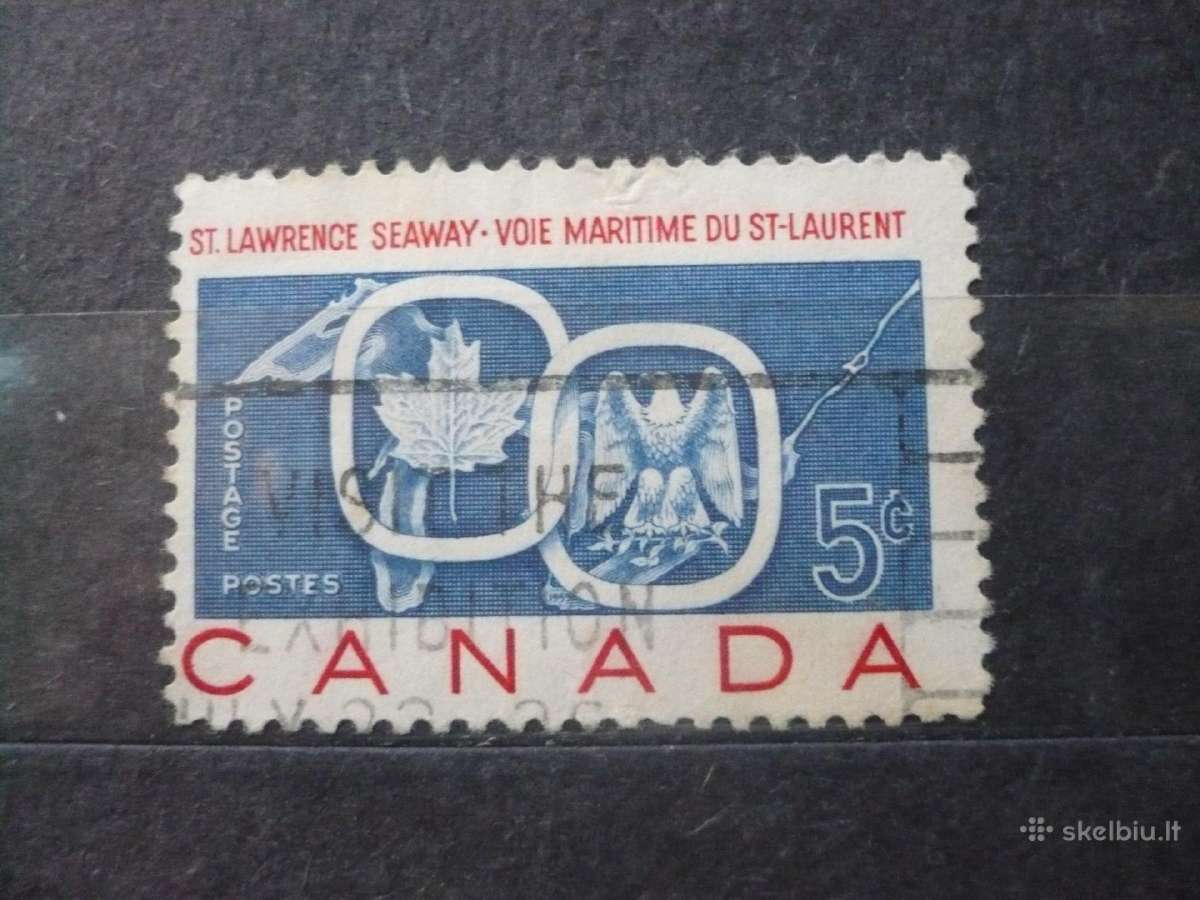 1959 m. atidarytas Šv. Lauryno jūrų kelias
