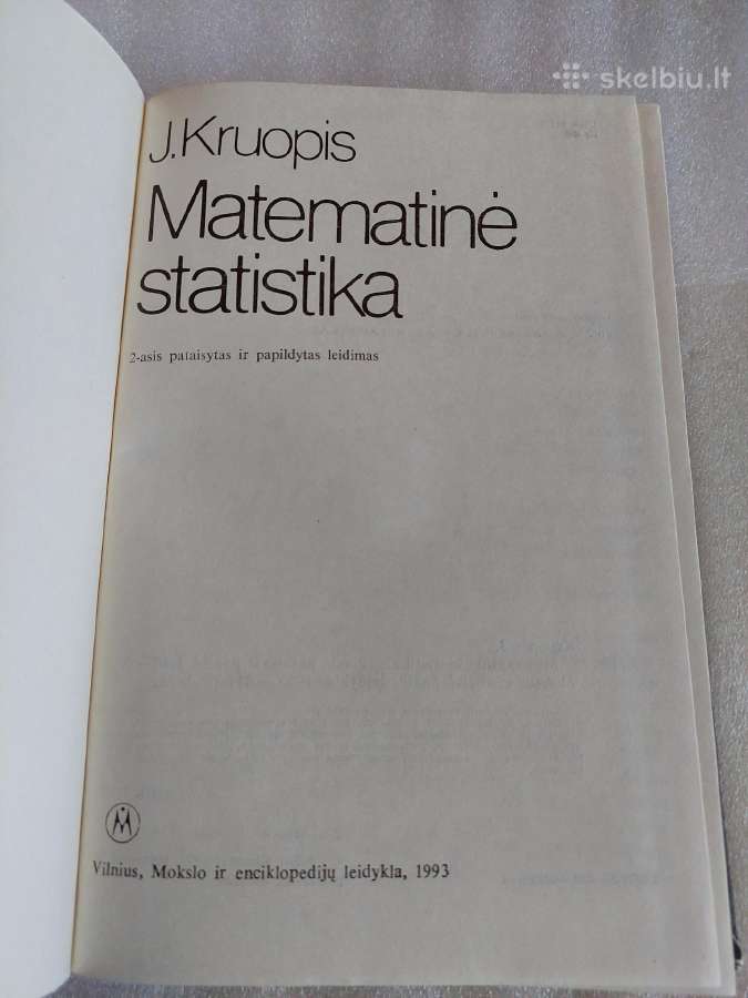 Matematinė statistika - nuotraukos Nr. 2