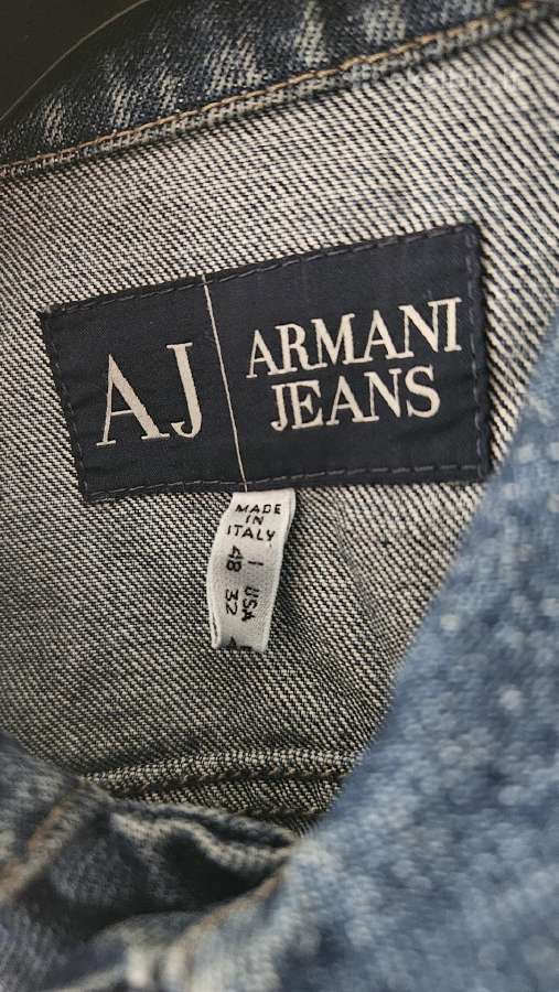 Džinsinis Švarkas Armani Jeans Dydis L - nuotraukos Nr. 6