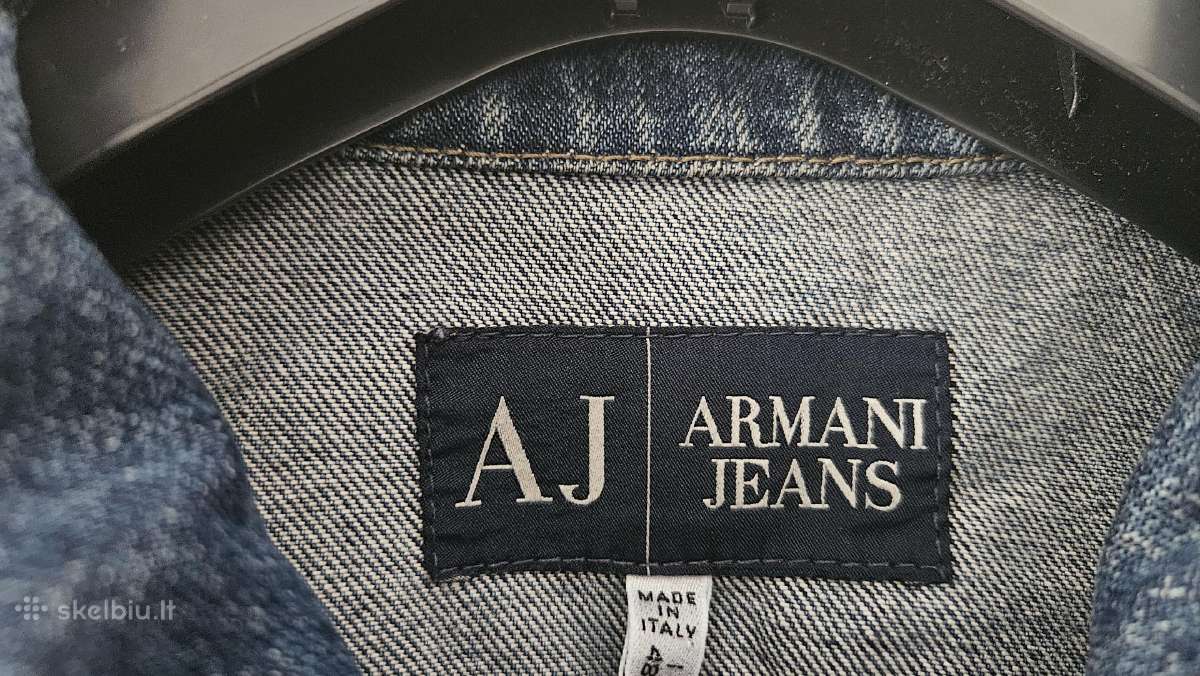 Džinsinis Švarkas Armani Jeans Dydis L - nuotraukos Nr. 7