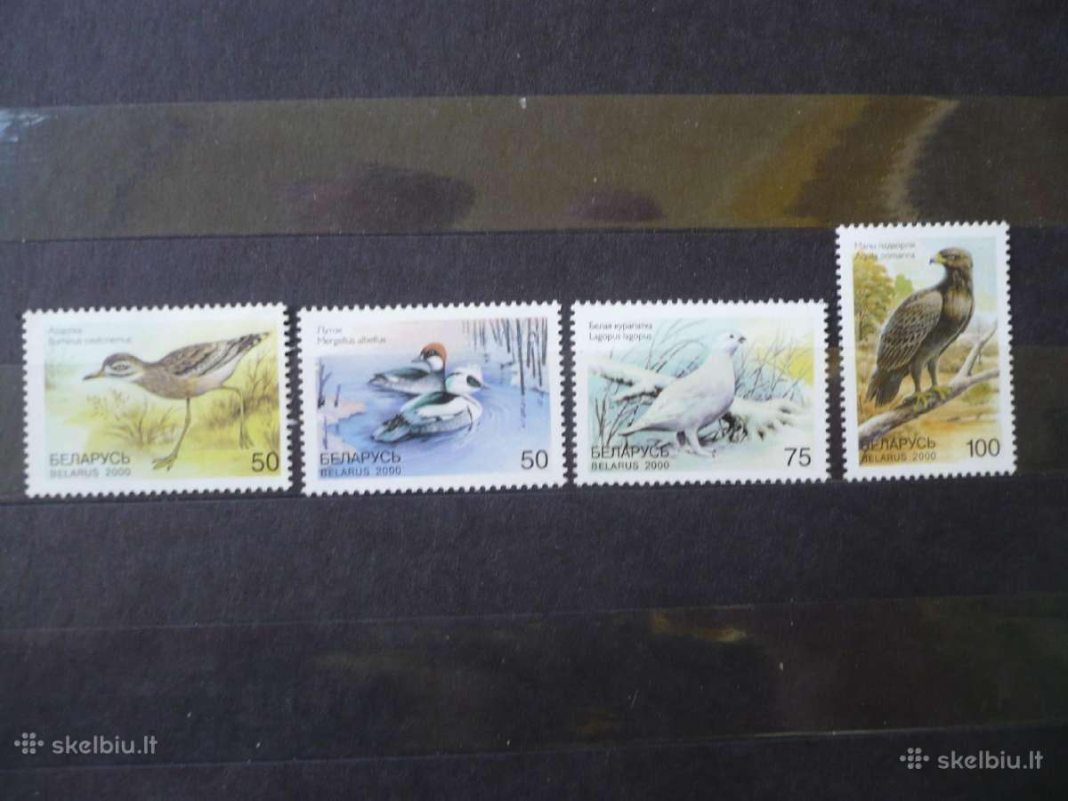 2000 Reti Baltarusijos paukščiai Mhn