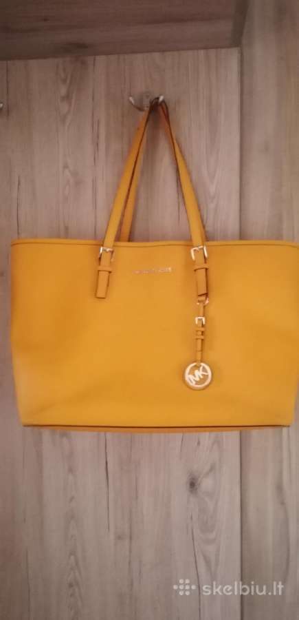Michael Kors geltonos spalvos tašė