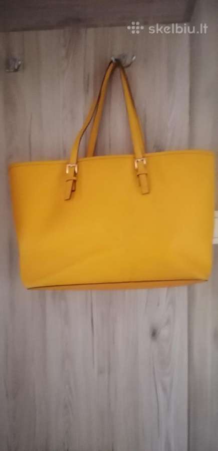 Michael Kors geltonos spalvos tašė - nuotraukos Nr. 2