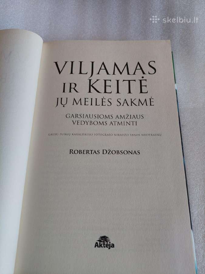 Viljamas ir Keitė. Jų meilės sakmė - nuotraukos Nr. 2