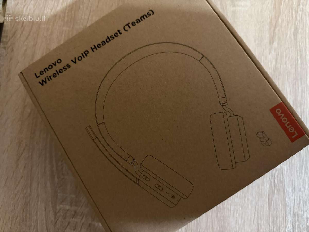 Lenovo bevielės Voip ausinės