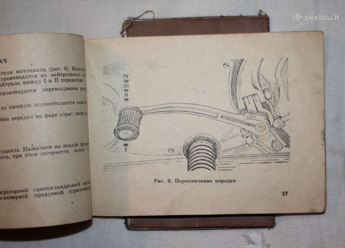 Iž Planeta Sport motociklo techninis pasas 1982m. - nuotraukos Nr. 8