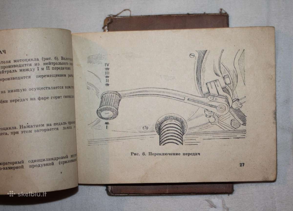 Iž Planeta Sport motociklo techninis pasas 1982 m. - nuotraukos Nr. 8