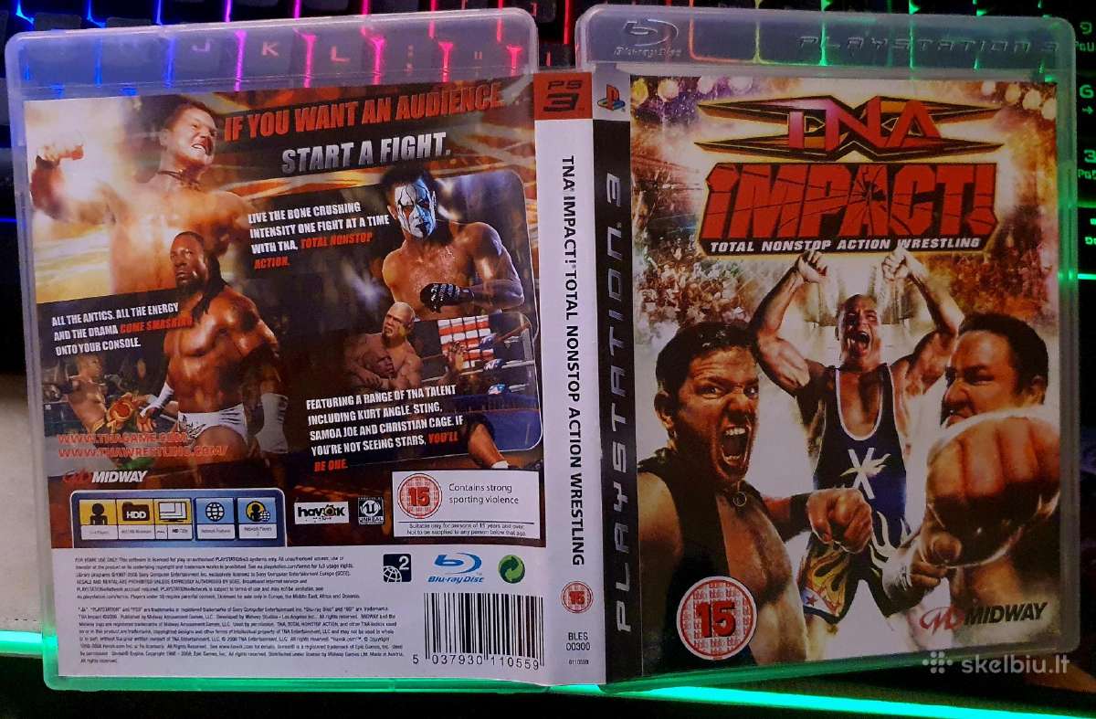 Tna Impact! Total Nonstop Action Wrestling PS3