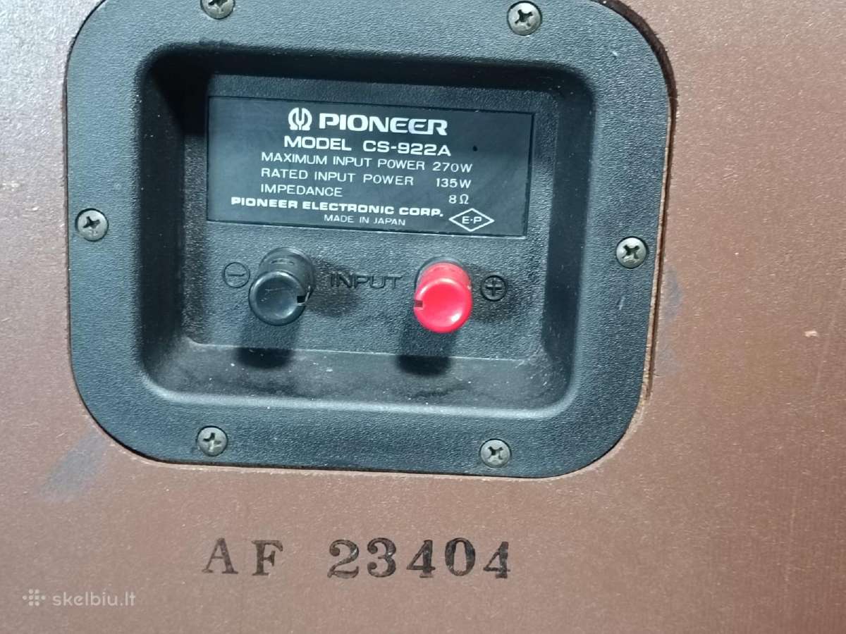 Pioneer Cs-922a - nuotraukos Nr. 4