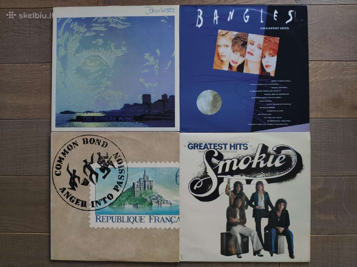 Vinilinės plokštelės - nuotraukos Nr. 11