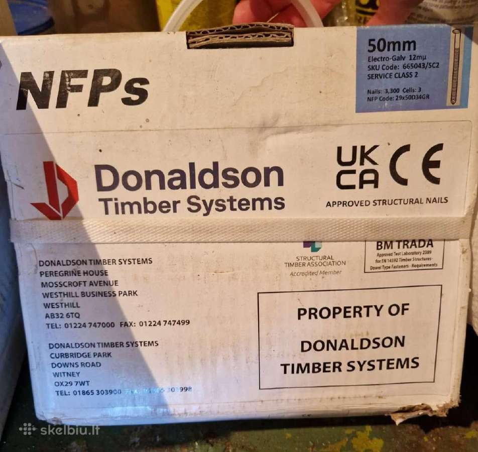 Vinys pistoletams (Donaldson, Paslode) - nuotraukos Nr. 2