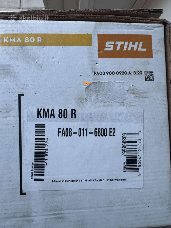 Stihl kma 80r - nuotraukos Nr. 2