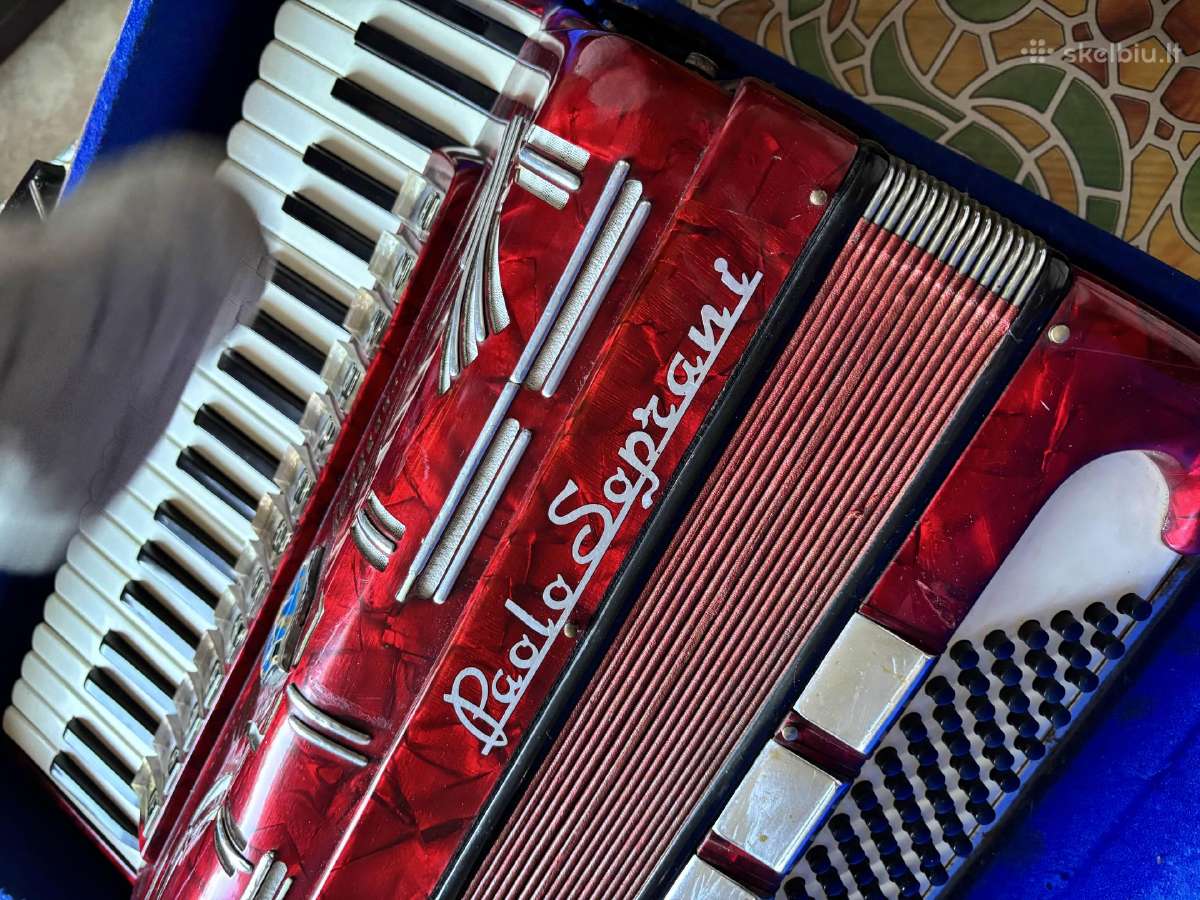 Paolo Soprani Akordeonas - nuotraukos Nr. 8