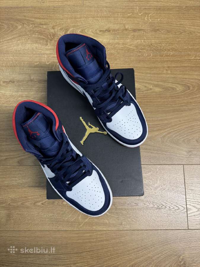 Air Jordan 1 Mid Se Usa Olympic - nuotraukos Nr. 6