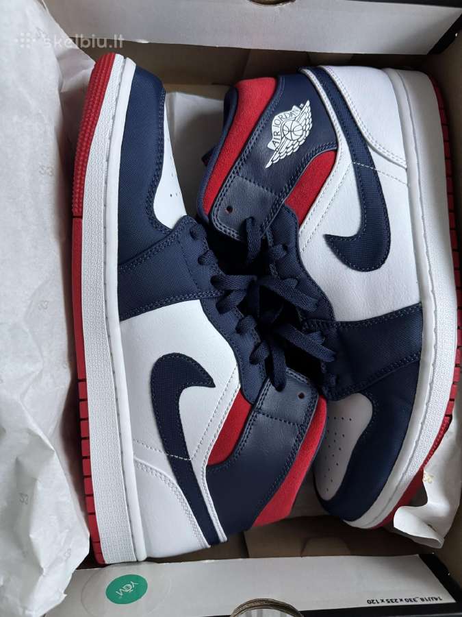 Air Jordan 1 Mid Se Usa Olympic - nuotraukos Nr. 13