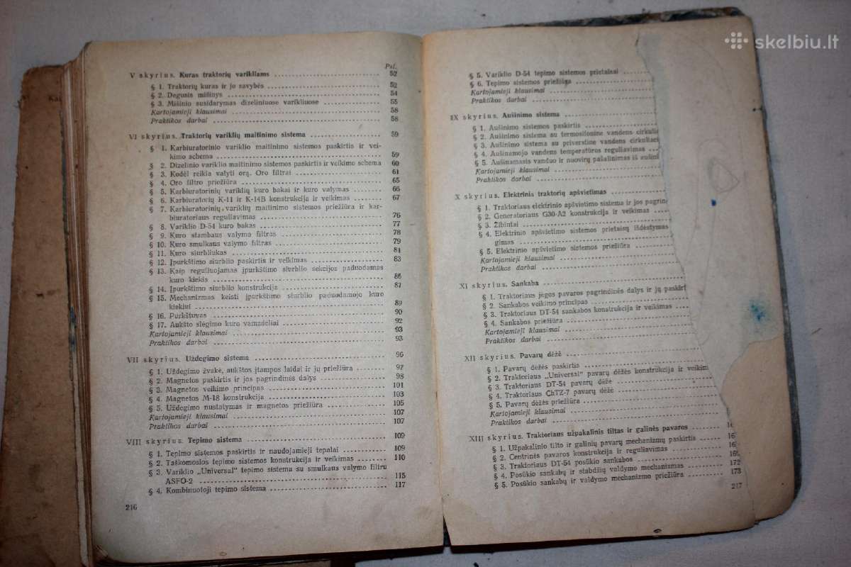 Mašinų mokslo pagrindai knyga 1 ir 2 dalis 1958 m. - nuotraukos Nr. 10